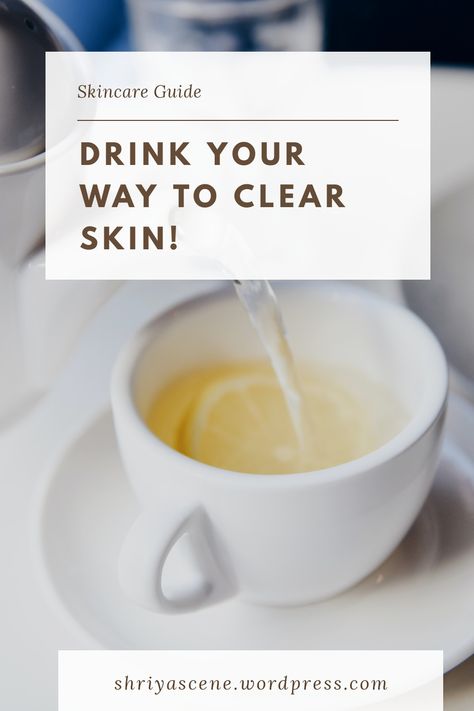 These easy to make drinks heal your skin from within & helps you get spotless skin. The ingredients are easily available and natural. . . . #drinksforclearskin, #drinksforglowingskin, #skincaretips, #clearskintips, #skincare, Turmeric Water Benefits For Skin, Drinks For Clear Skin, Easy To Make Drinks, Water Benefits For Skin, Turmeric Curcumin Benefits, The Egg Diet, Make Drinks, Spotless Skin, Turmeric Capsules