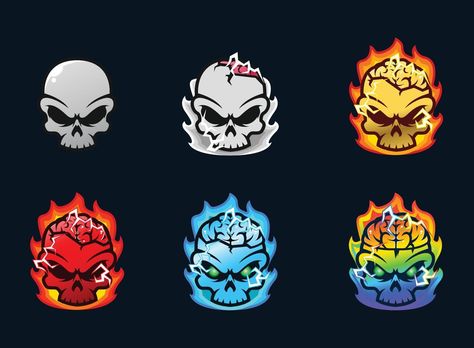 Twitch Badges Free, Emotes For Twitch, Youtube Illustration, Skull Icon, First Halloween Costumes, Twitch Badges, Emotes Twitch, Baby First Halloween, Twitch Emotes