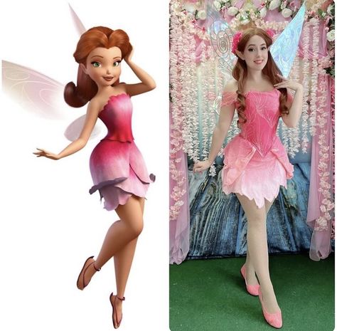 Big Gowns, Tinkerbell Cosplay, Red Head Halloween Costumes, Tinker Bell Cosplay, Tinkerbell Wings, Tinkerbell Costume, New Cosplay, Tinker Bell Costume, Classy Halloween Costumes