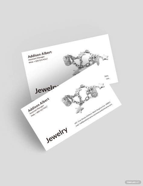 Free Jewelry Business Card Template #AD, , #Sponsored, #Jewelry, #Free, #Business, #Template, #Card Jewellery Visiting Card Design, Jewelry Business Card, Free Business Card Templates, Blog Website, Google Docs, Text Image, Corporate Identity, Business Person, Jewelry Business