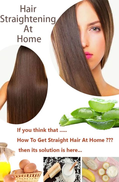 and massage your scalp for 10-15 minutes. Leave the oil for 30 minutes. Wash your hair with cold water and mild shampoo. Do this twice a week. Castor Silky Straight Hair How To Get, Hair Mask For Straightening, Diy Hair Mask For Straight Hair, Straight Hair At Home Naturally, Straight Hair Tips Naturally, Hair Smoothening At Home Natural, Permanent Straight Hair At Home, Straight Hair Naturally At Home, Hair Smoothening At Home