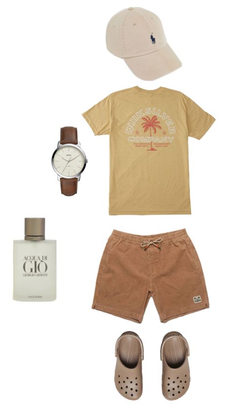 Beige aesthetic | coconut boy | men’s fragrance | summer outfits | beach aesthetic | beach outfits | men’s aftershave | men’s cologne | men’s watches | men’s hats | crocs | brown clothes Summer Outfits Beach, Brown Clothes, Aesthetic Coconut, Beach Outfit Men, Crocs Brown, Summer Beach Outfit, Beach Outfits, Aesthetic Beach, Beige Aesthetic