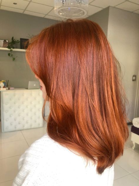 Haircut Ginger Hair, Pelo Color Cobre, Red Hair Copper, Hair For Beginners, Copper Blonde Hair, Red Hair Trends, Red Hair Inspo, Natural Red Hair, Ginger Hair Color