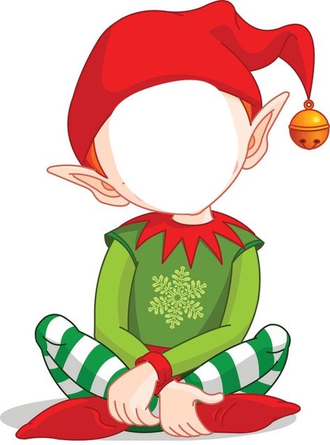 Christmas Characters Without Face, Elf Christmas Template, Winter Decor Classroom, Vintage Christmas Elves Illustration, Christmas Elf Template, Elf Diy Crafts, Elf Yourself Craft Template Printable, Elf Template For Photo, Elf Cutouts Free Printable