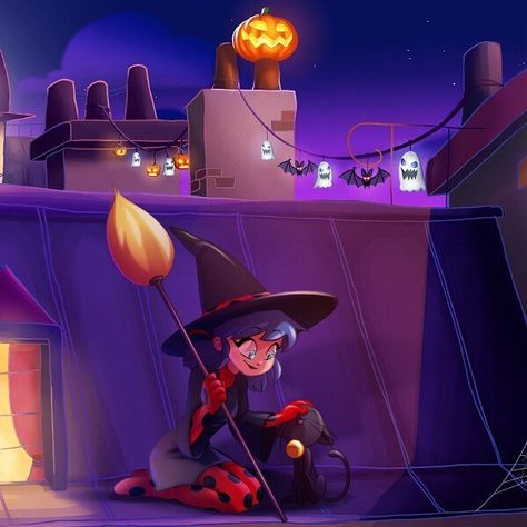 "Miraculous Halloween!" Miraculous Miraculous, Ladybug Cartoon, Miraculous Fanart, Ladybug E Catnoir, Tikki Y Plagg, Ladybug Art, Miraculous Ladybug Oc, Miraculous Wallpaper, Miraculous Ladybug Memes