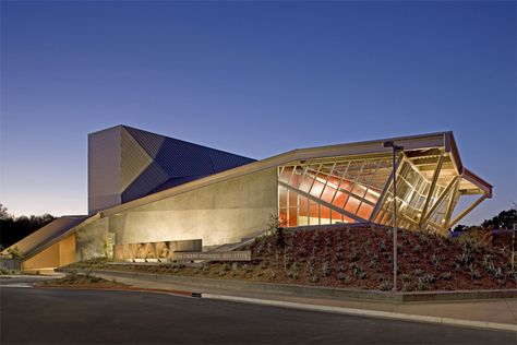 craig hodgetts fung architects interview designboom10 Theater Architecture, Modern Church, Menlo Park, Performing Arts Center, Cultural Architecture, Church Architecture, Culver City, Arts Center, Structural Engineering