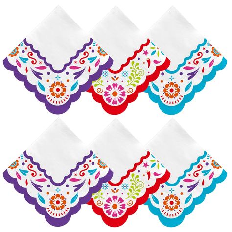 PRICES MAY VARY. Complete Fiesta Celebration Kit: Elevate your festive gatherings with our all-inclusive fiesta party supplies. Featuring a vibrant set of 48 napkins, unfolded to a generous 13"X13" and folded to a convenient 6.5"X6.5", available in three distinct, mixed designs. This kit ensures your Cinco de Mayo or Mexican party decorations are not only convenient but also infused with style. It's the ultimate must-have for any fiesta-themed event, providing all essentials for service and cele Mexican Christmas Party Target, Mexican Fiesta Centerpieces Target, Fiesta Centerpieces Mexican Zazzle, Mexican Gift Table, Mexican Fiesta Party Table, Mexican Fiesta Theme Dessert Table, Fiesta Theme Party Candy Table, Flower Centerpieces Mexican Theme, Mexican 15 Theme Party Tables