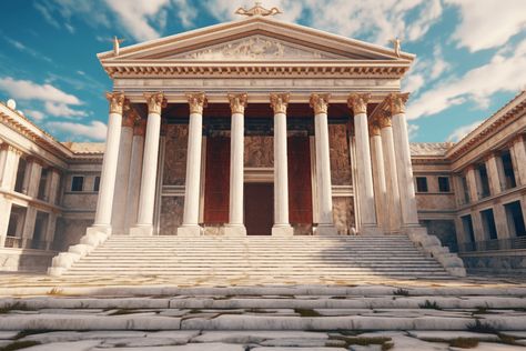 Step into the enchanting world of ancient Greece with our captivating Greek Architecture digital wall art. This instant download artwork is a must-have for history and art enthusiasts, bringing the iconic structures of ancient Greece right into your home. Featuring majestic landmarks such as the Parthenon, the Temple of Zeus, and the Acropolis, this digital art captures the essence of Greek architecture in breathtaking detail. With its timeless beauty and intricate designs, it serves as a gateway to the ancient past, allowing you to immerse yourself in the rich history and artistic achievements of one of the world's greatest civilizations. Print it in various sizes to fit your desired display and let our Greek Architecture digital art become a captivating centerpiece that sparks conversati Greek Art Architecture, Greek Classical Architecture, Ancient Greece Buildings, Greek Roman Architecture, Greek Temple Art, Ancient Greece Architecture, Ancient Greek Civilization, Ancient Greek Temple, Ancient Greece Aesthetic