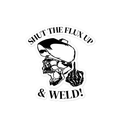 Welding Tattoo, Welder Humor, Welding Stickers, Gifts For Welders, Wild Girl, Tool Boxes, Skull Sticker, Personalized Wallet, Lunch Boxes