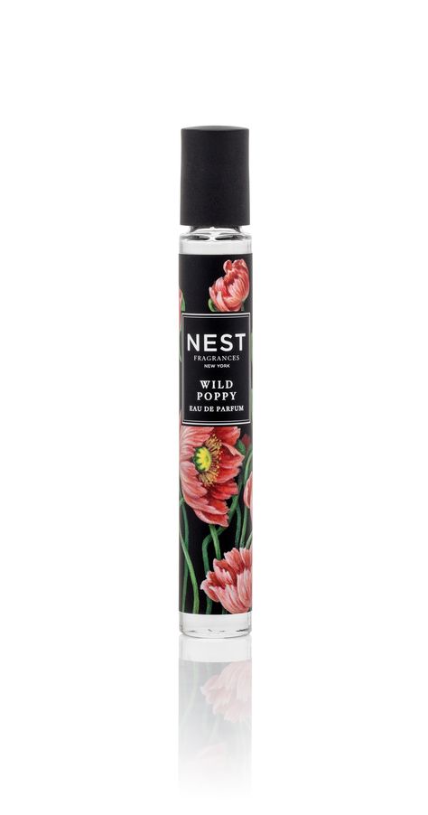 Wild Poppy eau de parfum rollerball (8mL) #NESTFragrances #EauDeParfum #rollerball #WildPoppy #spirited Wild Poppies, Fragrance Collection, Poppy Flower, Floral Fragrance, Himalayan, Apricot, Travel Size Products, Poppies, Raspberry