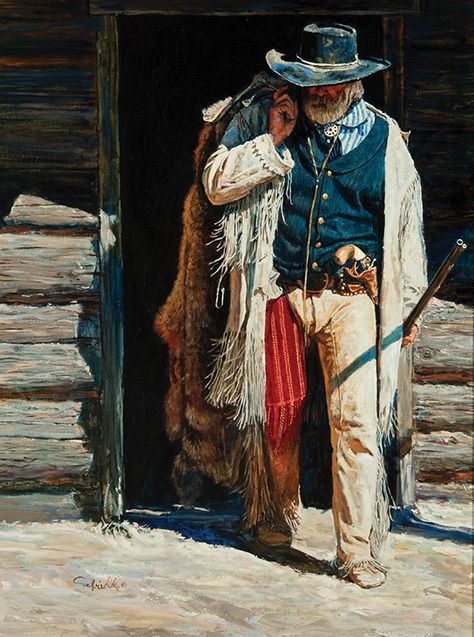 Locked and Loaded - Western Fine Art Auction Arizona | Scottsdale Art AuctionWestern Fine Art Auction Arizona | Scottsdale Art Auction Cowboy Artwork, Wild Horses Running, Western Artwork, Hunting Art, Indian Scout, West Art, Cowboys And Indians, Cowboy Art, Commercial Art