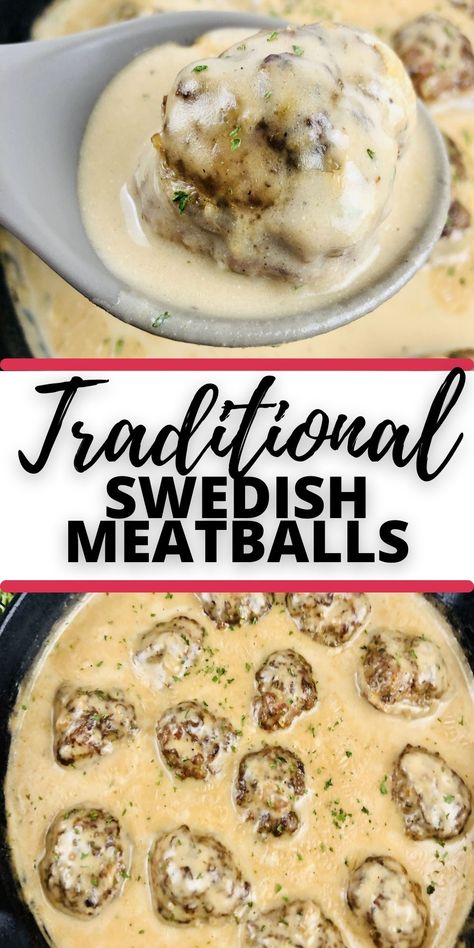 Essen, Sweetish Meatballs Recipe, Sweetish Meatballs, Sweedish Meatballs, Best Swedish Meatball Recipe, Traditional Swedish Meatballs, Easy Swedish Meatball Recipe, Swedish Meatballs Easy, Meatball Dinner