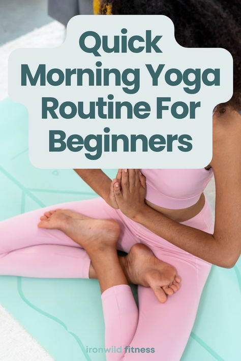 Start your day with a quick morning yoga routine designed for beginners. This simple practice will help you feel energized, relaxed, and ready to take on the day. Quick Morning Yoga Routine, Morning Yoga Routine For Beginners, Quick Morning Yoga, 10 Minute Morning Yoga, Easy Morning Yoga, Morning Yoga Poses, Yoga Morning, Beginner Morning Yoga, Yoga Sequence For Beginners