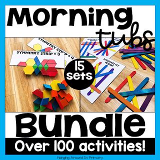 Morning Work Buckets, Math Tubs, Morning Work Activities, Kindergarten Morning Work, Morning Tubs, Base Ten Blocks, Morning Activities, Busy Boxes, Base Ten