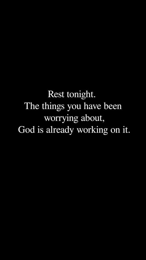 Time to go to bed!!! (Pinned at 3:29am)I always worry, but I NEED to remind myself to give it to God. So thanks to the person that pinned this for me to see. It makes the reminding thing a whole lot easier 💤 Quotes About Strength Life, Hope Bible Verses, Words Of Hope, About God, Life Thoughts, Faith Prayer, Super Quotes, Ideas Quotes, New Quotes