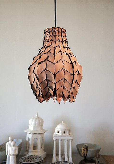 Pod #PendantLamp #Wood #Woodlamp @idlights Diy Lamp Shade, Pendant Light Design, Handmade Lighting, Creation Couture, Wood Lamps, Wood Pendant, Leather Furniture, Diy Lighting, Rustic Diy