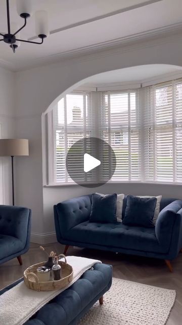 WoodenBlinds.co.uk on Instagram: "What a huge difference our Wooden Blinds for bay windows make 🙌

Why have venetians for bay windows? 
- Light control ☀️
- Ventillation around the window 💨
- Fantastic privacy 👀
- Insulation 🌤️
- Durable 🔨
- Available in many colours 🙌

📷 @hazeldenehouse_ 
🔗 Pure white wooden blinds with chalk cotton tapes

#newblinds #trendingreels #trendingvideos #newhouse #homerenovation #homeinterior #blinds #whiteblinds #homedecor #Blinds #neutral #HomeTransformation" Wooden Blinds For Bay Windows, Blinds For Bay Windows, Bay Window Blinds, White Blinds, White Wooden Blinds, Bay Windows, Wooden Blinds, Light Control, Bay Window