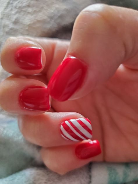 Christmas Nails Sns Powder, Holiday Dipped Nails, Christmas Nail Colors, December Nails, Red Christmas Nails, Sns Nails, Cute Christmas Nails, Snowflake Nails, Nail Nail