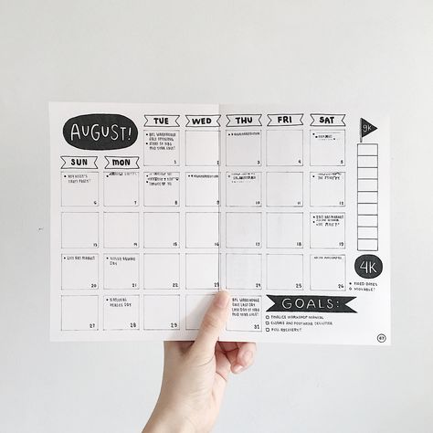 Monthly Spread · @inksandcoffee on Instagram · Bullet Journal Diario Bullet, Weekly Log, Bullet Journal Monthly Spread, Bullet Journel, Bullet Journal Planner, Bullet Journal 2019, Bullet Journal Weekly Spread, Bullet Journal Notebook, Diary Ideas