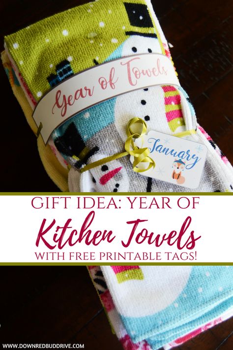 Hand Towel Gift Ideas Holidays, Bath Towel Gift Ideas, Dish Towel Gift Basket, How To Wrap Kitchen Towels As A Gift, How To Display Kitchen Towels At A Craft Fair, Soap And Towel Gift Ideas, Kitchen Towel Gift Ideas, Spatula Gift, Kitchen Towel Gift