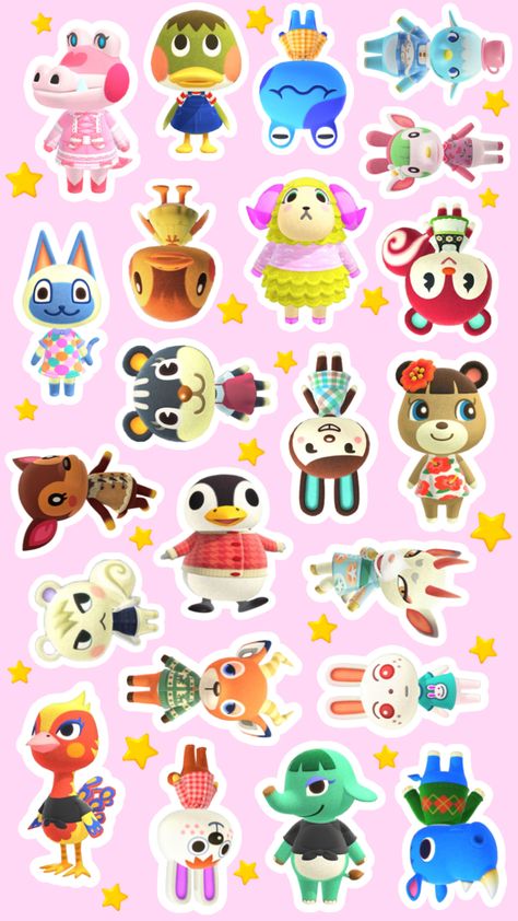 #animalcrossing #animalcrossingnewhorizons #acnh Sticker Printer, Qr Codes Animal Crossing, Collage Scrapbook, Bubble Art, Scrapbook Materials, Dibujos Cute, Print Collage, Beautiful Stickers, Poster Stickers