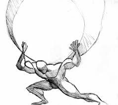 atlas holding up the world drawing - Google Search Geometric Owl Tattoo, Atlas Tattoo, Small Dragon Tattoos, Egypt Concept Art, Atlas Shrugged, Ancient Greek Sculpture, Greek Tattoos, God Pictures, Character Design Animation