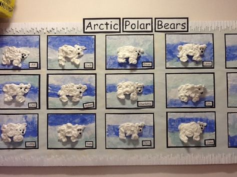 Arctic Polar Bears classroom display photo - Photo gallery - SparkleBox Winter Classroom Display, Frozen Planet, Cold Places, Winter Display, Animal Art Projects, Eyfs Activities, Winter Classroom, Polar Animals, Classroom Display