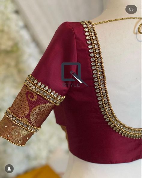 Blouse Aari Work Designs, Aari Work Designs, Blouse Aari Work, Modern Dress Patterns, Netted Blouse Designs, Latest Bridal Blouse Designs, Latest Blouse Designs Pattern, Aari Blouse, Latest Model Blouse Designs