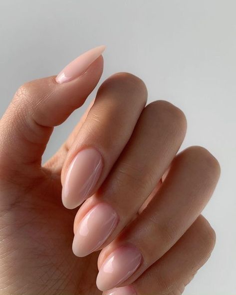 Milky Nails, Nagel Inspo, Cat Kuku, Oval Nails, Neutral Nails, Classy Nails, Dream Nails, Pretty Acrylic Nails, Minimalist Nails