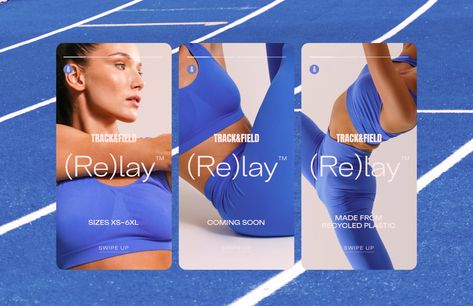 Track&Field_08 Sports Packaging, Fitness Advertising, Activewear Photography, Activewear Editorial, Fitness Branding, Lookbook Layout, Sports Advertising, Graphic Identity, Instagram Site