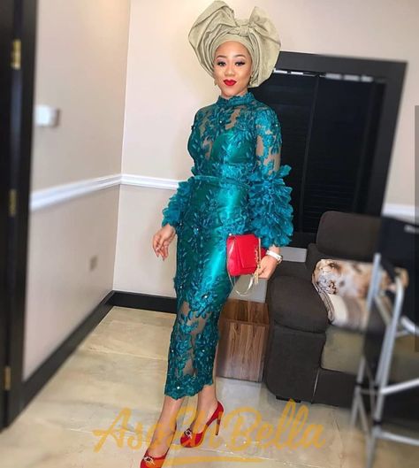 Lace Asoebi Styles, Lace Styles For Wedding, Aso Ebi Lace, Aso Ebi Lace Styles, Latest Aso Ebi Styles, Nigerian Lace Styles, African Lace Styles, African Tops, Lace Gown Styles