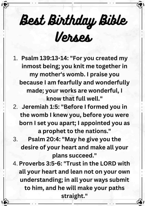 Birthday Bible Verses Bible Verse For Your Birthday, Bible Verse For Birthday Wishes, Bible Verse For Birthday Blessing, Birthday Bible Verse For Her, Birthday Bible Quotes, Bible Verses For Family, Verses For Family, Bible Verse For Husband, Birthday Bible Verse