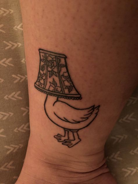 Party goose by Kingsley at Erykane Art in Meridian Idaho #tattoos #tattoo #beauty Peace Was Never An Option Goose Tattoo, Funny Goose Tattoo, Goose Tattoo Small, Goose Doodle, Silly Goose Tattoo, Goose Tattoos, Quirky Tattoos, Goose Tattoo, Maching Tattoos