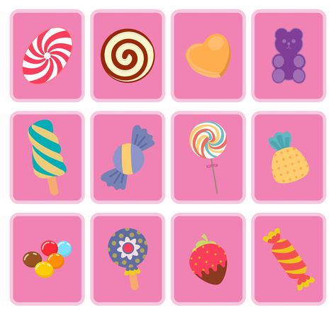 Candyland Printables Free Clip Art, Candy Land Board Game Template, Candyland Decorations Diy Free Printable, Candyland Board Game Printable, Candyland Templates Free Printable, Candy Land Printables Free, Candyland Library Theme, Candyland Printables Free, Candy Land Printable