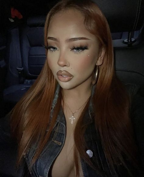 #aesthetic #latenight #ginger #redhair #makeup #fashion Icon Makeup, Uk Makeup, Pretty Makeup Looks, Instagram Paris, Makeup Help, Cute Makeup Looks, Makeup Eye Looks, Glamour Makeup, Face Card