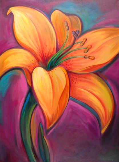 gezgin on Twitter: "@Douceur1010 @CulturadelMundo @saby292 https://t.co/AvMhrH0YcU" / Twitter فن النسيج, Easy Flower Painting, Paint Nite, Flower Painting Canvas, Pola Sulam, Simple Acrylic Paintings, Night Painting, Beginner Painting, Flower Art Painting