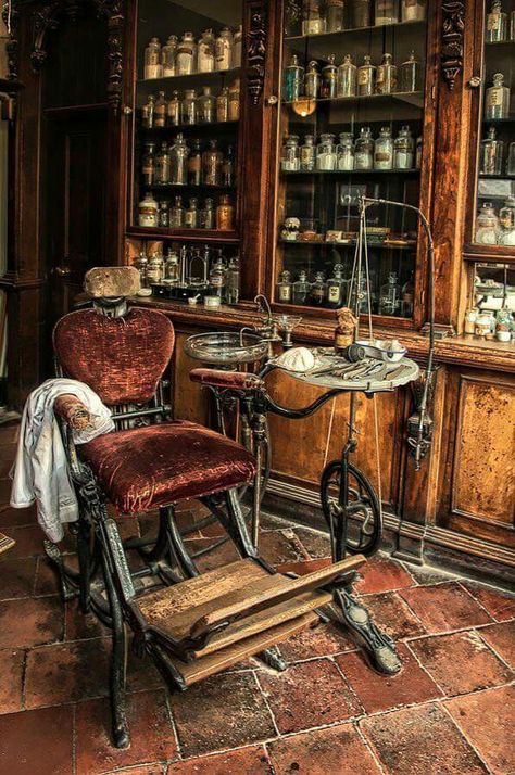 D Victorian Doctor, Going To The Dentist, Victorian Life, Chair And Table, Victorian Times, Dental Art, The Dentist, Vintage Medical, Victorian Decor