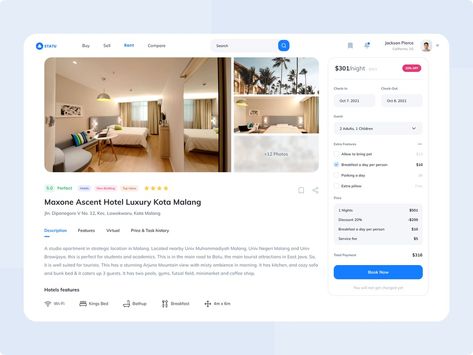 Real Estate Agent Website Design, Hotel Booking Website, Ux Design Principles, Travel Website Design, Real Estate Website Design, Design Sites, Website Design Inspiration Layout, Directory Design, Real Estates Design