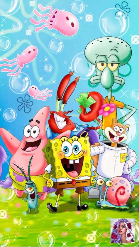 Spongebob Iphone Wallpaper, Taustakuva Iphone Disney, Spongebob Cartoon, Spongebob Drawings, سبونج بوب, Spongebob Party, Spongebob Birthday, Iphone Wallpaper Classy, Spongebob Wallpaper