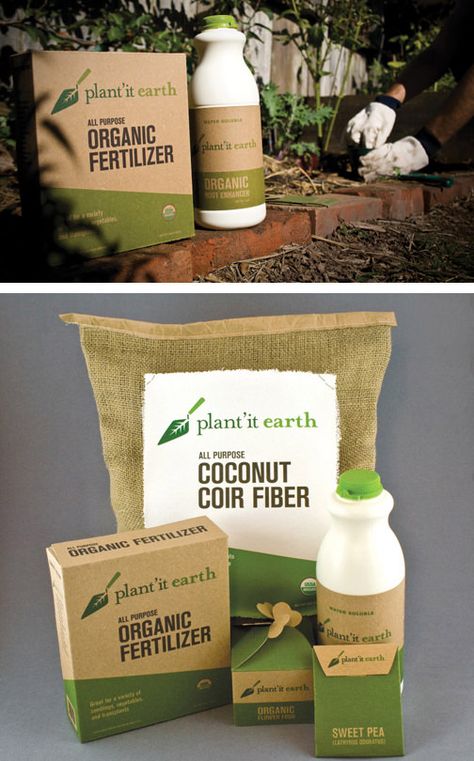 Eco-Friendly Package Designs: 20 Ways To Go Green - Hongkiat Eco Packaging Design, Environmental Packaging, Eco Friendly Packaging Design, Organic Packaging, Eco Friendly Cleaning Products, Eco Packaging, Biodegradable Packaging, Identity Design Logo, Food Packaging Design