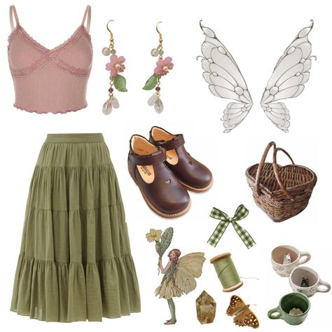 Fairycore Edit, Moodboards Fashion, Melanie Martinez Outfit Ideas, Melanie Martinez Inspired Outfits, Fairycore Aesthetic Outfits, Fairy Core Outfits, Fairycore Outfit, Melanie Martinez Outfits, Aesthetic Fairycore