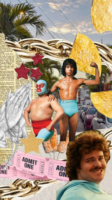 Nacho Libre Wallpaper, Nacho Libre Aesthetic, Nacho Libre And Esqueleto, Nacho Party, Mexico Country, Nacho Libre, Fyp Aesthetic, Pink Palace, Cheech And Chong