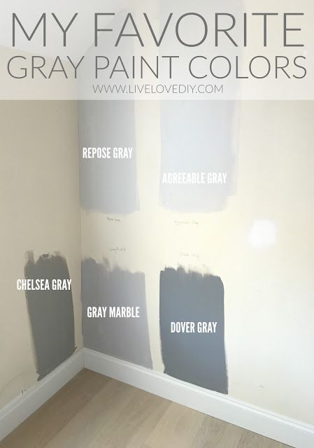 The BEST gray paint colors revealed! Best Gray Paint, Best Gray Paint Color, Gray Paint Colors, Repose Gray, Gray Paint, Grey Paint, Grey Paint Colors, Room Paint Colors, Bilik Tidur