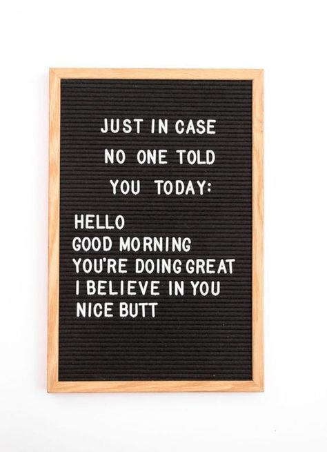 Letter Boards for a STEAL + Coupon Code!! | Inspirational Quotes | Vintage Revivals Cute Letter Board Ideas, Ge Aldrig Upp, Message Board Quotes, Be Silly, Felt Letter Board, Word Board, Letter Boards, Felt Letters, Quotes Thoughts