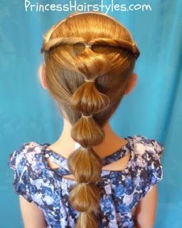 Jasmine hair tutorial, from Aladdin Princess Jasmine Hair, Puffy Ponytail, Disney Princess Hair, Jasmine Hair, Cinderella Hair, Disney Princess Hairstyles, Belle Hairstyle, Princess Hair, Cool Braids