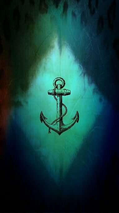 Anchor background Anchor Background, Navy Anchor, Black Art, Wallpaper Iphone, We Heart It, Lost, Wallpapers, Navy, Iphone