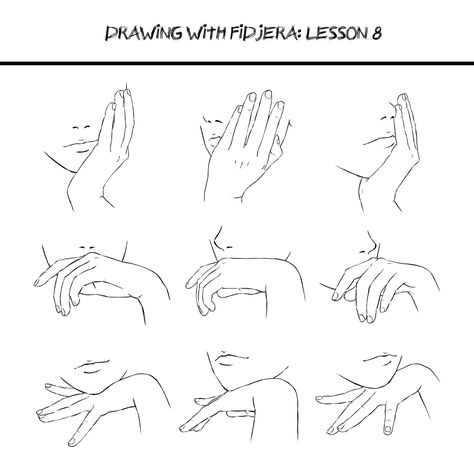 La posición de las manos ya las cara Pouring Drink Reference, Hands On Face, Drawing Hands, Hand Gestures, Hand Drawing Reference, Hand Reference, Gambar Figur, 인물 드로잉, Poses References