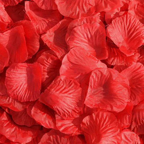 Fake Rose Petals, Rose Petals Wedding, Silk Rose Petals, Flower Confetti, Hari Valentine, Red Rose Petals, Wedding Petals, Colorful Roses, Rose Leaves