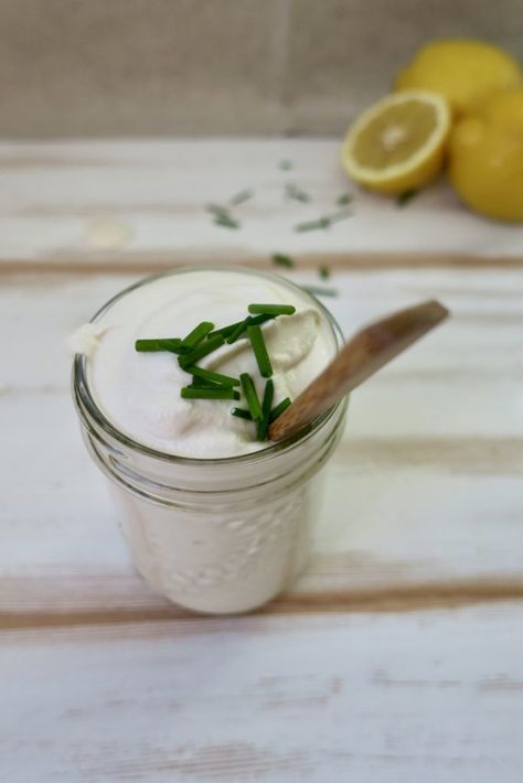 Sour Cream Topping, Cashew Sour Cream, Turnip Greens, Vegan Sour Cream, Vegan Sauces, Raw Cashews, Raw Vegan Recipes, Favorite Comfort Food, Simple Recipe