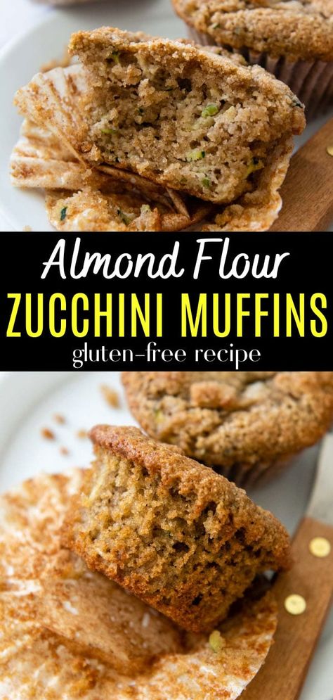 Dolce Poche Calorie, Healthy Low Fat Recipes, Almond Flour Muffins, Low Fat Low Carb, Low Carb Low Fat Recipes, Baking Powder Uses, Low Carb Muffins, Dairy Free Breakfasts, Healthy Zucchini